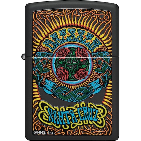 Zippo 2024 Zippo Santa Cruz, Black Matte ZIP-48742